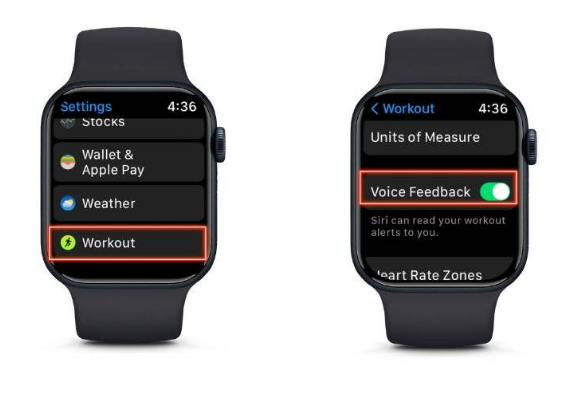 新荣苹果维修网点分享在 Apple Watch 上通过语音锻炼的方法 