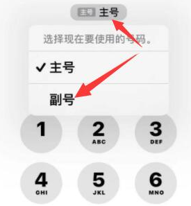 新荣苹果14维修店分享iPhone 14 Pro Max使用副卡打电话的方法 